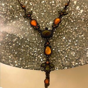 Vintage inspired Multi-Stoned Necklace